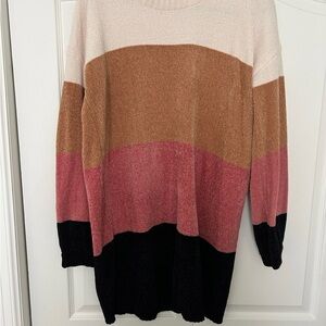Lulu's Multicolor Striped Sweater
